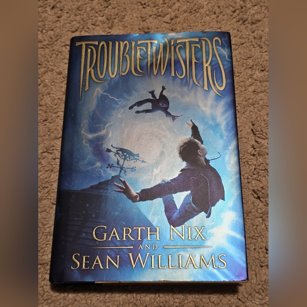 TroubleTwisters by Garth Nix & Sean Williams - Hardcover Good Condition